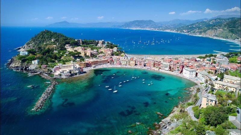 Al Vigneto Apartment Sestri Levante Bagian luar foto